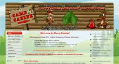 Desktop Screenshot of campcaninedownriver.com